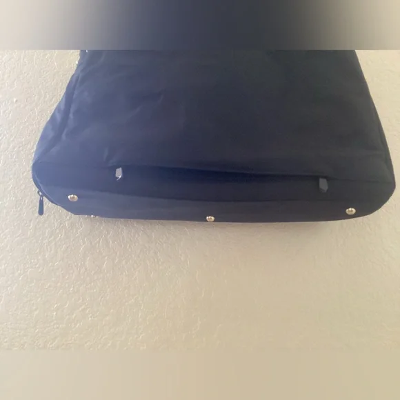 Lo & Sons Women's Laptop Bags Black Purple Lavender Large 13” - Picture 5 of 12